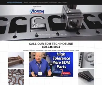 Adron.com(Adron EDM Specialists) Screenshot