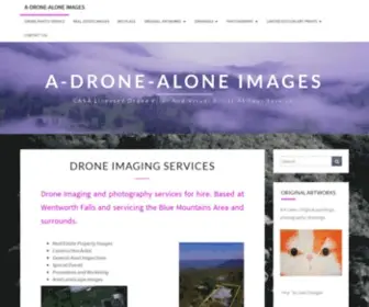Adronealone.com.au(Drone Imaging Services) Screenshot