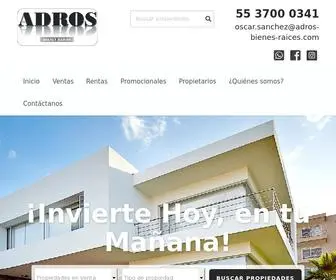 Adros-Bienes-Raices.com(Preventa) Screenshot