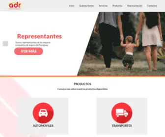 Adrseguros.com.py(ADR Seguros) Screenshot