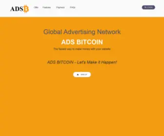 ADS-Bitcoin.com(ADS BITCOIN) Screenshot