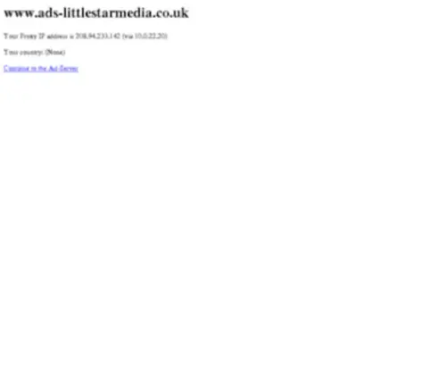 ADS-Littlestarmedia.co.uk(Determine or retrieve my IP address) Screenshot