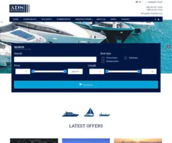 ADS-Marine.com(ADS Marine) Screenshot