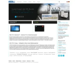 ADS-Tec.de(Technik für Profis) Screenshot
