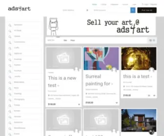 ADS4Art.com(Ads4Art) Screenshot