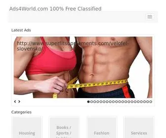 ADS4World.com(Looking) Screenshot