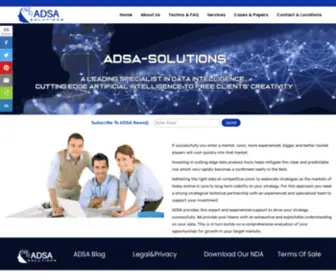 Adsa-Solutions.com(Just another WordPress site) Screenshot