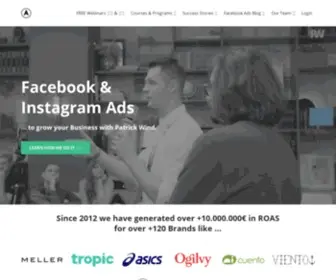 Adsaccelerator.com(Facebook & Instagram Ads Accelerator for Online Marketing Experts) Screenshot