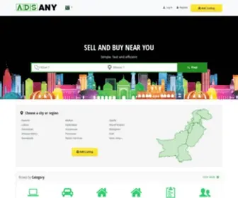 Adsany.com(Buy & Sell Freedom) Screenshot