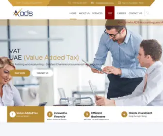 Adsauditors.ae(Auditing and Accounting Firms Sharjah) Screenshot