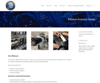 Adsavionics.com(Addison Avionics) Screenshot