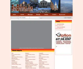 Adsboston.com(AdsBoston) Screenshot