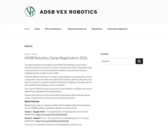 Adsbvexrobotics.com(ADSB VEX Robotics) Screenshot