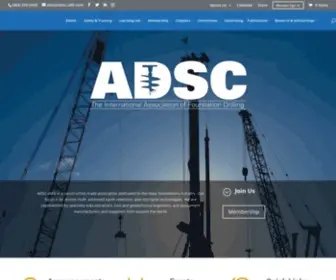 ADSC-Iafd.com(The International Association of Foundation Drilling) Screenshot