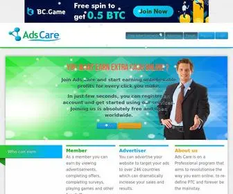 Adscare.net(Ads Care) Screenshot
