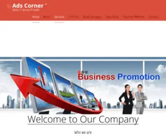 Adscorner.net(Digital Marketing & Web Development Services) Screenshot