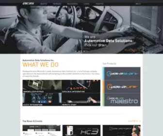 Adsdata.ca(Automotive Data Solutions Inc) Screenshot