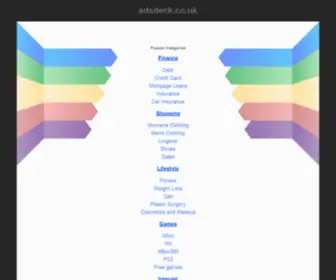 Adsdeck.co.uk(adsdeck) Screenshot