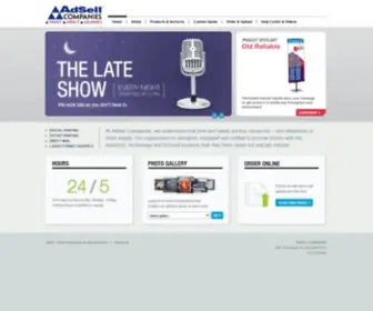 Adsell.com(AdSell Companies) Screenshot