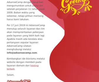 Adsensecamp.com(Adsense Indonesia) Screenshot
