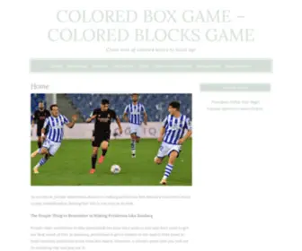 Adsensoftware.com(Colored Box Game) Screenshot