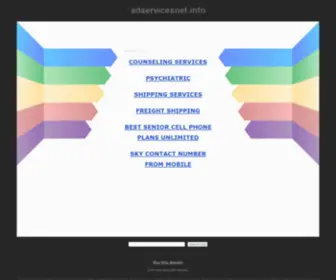 Adservicesnet.info(Adservicesnet info) Screenshot