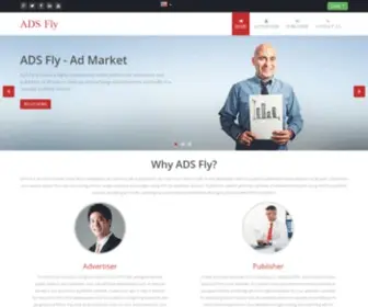 Adsfly.net(Facebook Advertising Agency) Screenshot