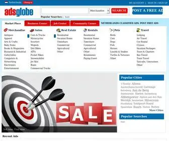 Adsglobe.com(Free ads) Screenshot
