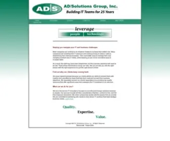 Adsgroup.net(AD/Solutions Group) Screenshot