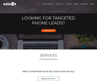 Adshotmedia.com(AdShot Media) Screenshot