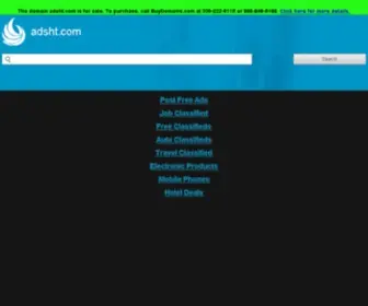 ADSHT.com(Free Classifieds) Screenshot