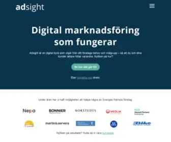 Adsight.se(Digital) Screenshot