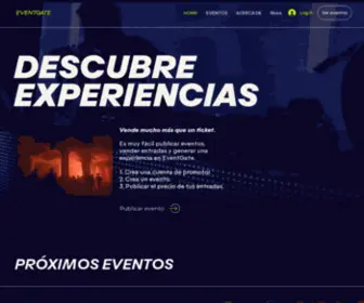 Adsinteligentes.com(Eventgate Tickets) Screenshot