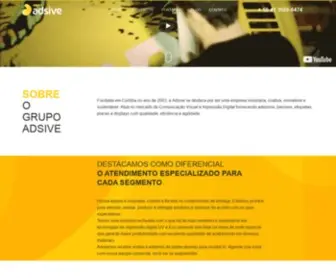 Adsive.com.br(Comunicação Visual e Impressão Digital Curitiba) Screenshot
