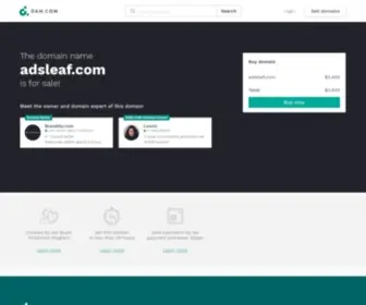 Adsleaf.com(Growing Business Circle) Screenshot