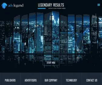 Adslegend.com(Adslegend) Screenshot