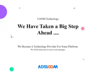 Adsloom.com(Digital marketing) Screenshot