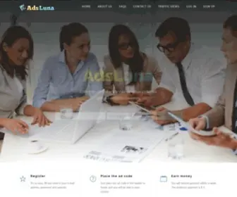 Adsluna.com(Adsluna) Screenshot