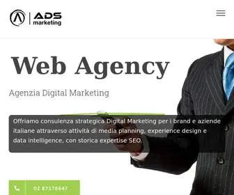 Adsmarketing.it(WEB AGENCY) Screenshot