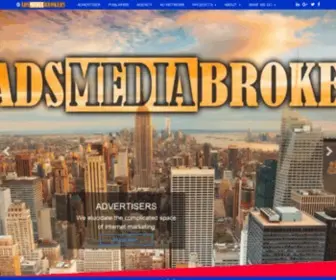 Adsmediabrokers.com(Ads Media Brokers) Screenshot