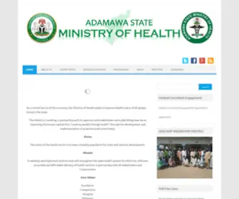 Adsmoh.org.ng(Ministry of Health) Screenshot