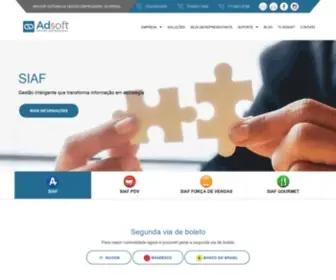 Adsoft.com.br(Melhor Sistema de Gestão Empresarial do Brasil) Screenshot