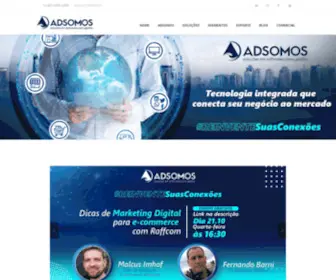 Adsomos.com(Home) Screenshot