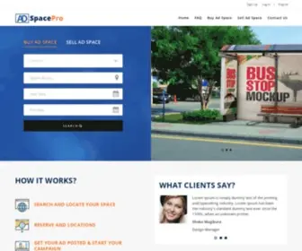 Adspacepro.com(AdSpacePro) Screenshot