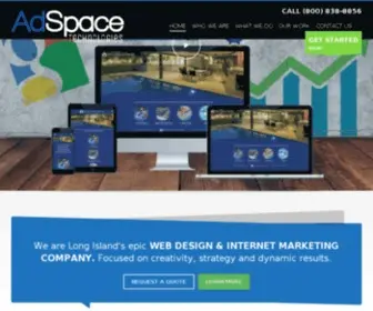 Adspacetechnologies.com(Long Island Web Design) Screenshot