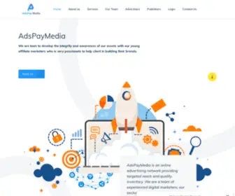 Adspaymedia.com(Best Affiliate Marketing Network India) Screenshot