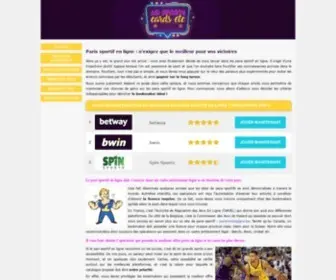 Adsportscardsetc.com(Paris sportif en ligne) Screenshot