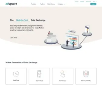 Adsquare.com(Real-Time Data Exchange) Screenshot