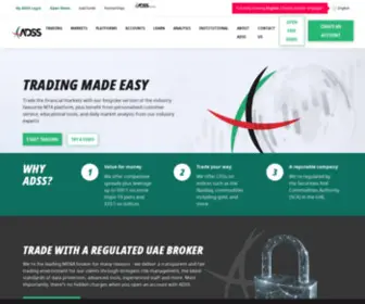 ADSS.com(Forex Trading Company) Screenshot
