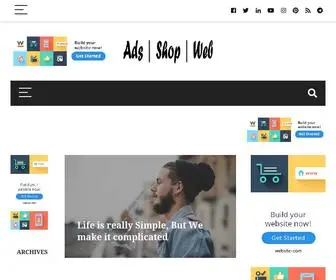 Adsshopweb.com(The Best Ads and Shop on Web) Screenshot
